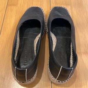 Black Everlane espadrille shoes Size 7